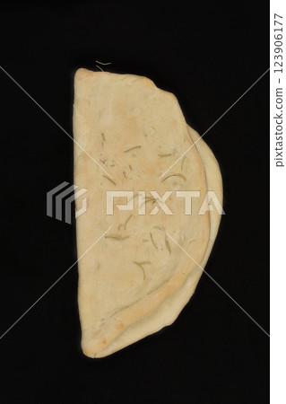 Folded focaccia bread 123906177