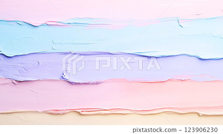 Abstract art in soft pastel colors 123906230