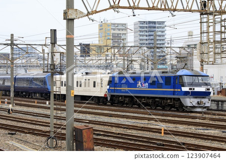 皇家特快A級運輸列車抵達大府站 123907464