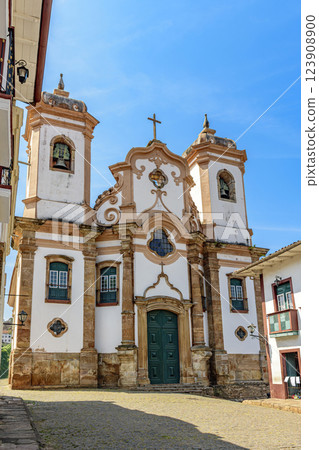 Historic baroque cathedral 123908900