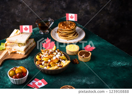 Canada Day traditional food concept. 123910888