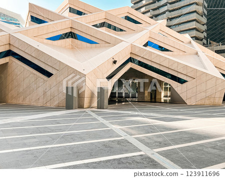 Modern Geometric Architecture at King Abdullah Financial District Modern Geometric Architecture at King Abdullah Financial District 123911696