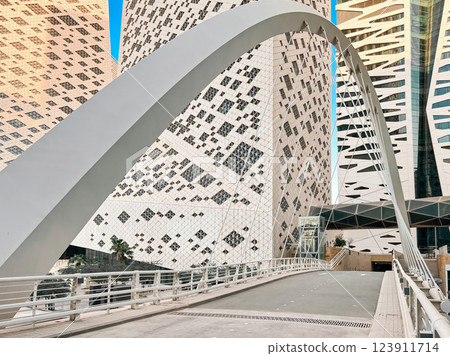 Modern Geometric Architecture at King Abdullah Financial District Modern Geometric Architecture at King Abdullah Financial District 123911714