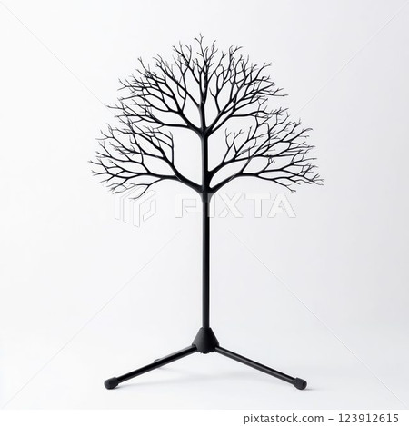Minimalist Tree-Inspired Coat Rack with Organic and Sculptural Design 123912615