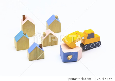 Image of demolition work 123913436