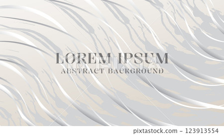 Elegant Flowing Abstract Background in Neutral Tones 123913554