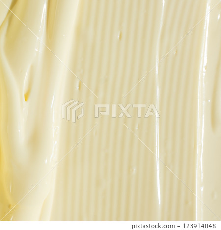 Creamy Mayonnaise Texture Abstract Culinary Background Creamy Mayonnaise Texture Abstract Culinary Background 123914048