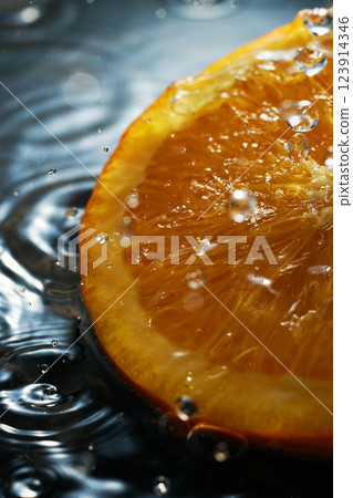 鮮橙的形象 123914346