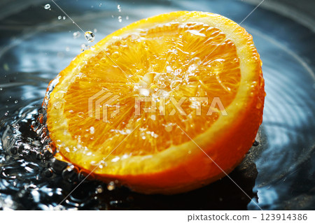 Image of fresh orange 123914386