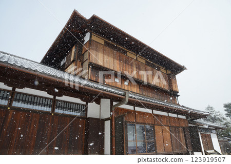 Snowy Nijo Castle, Honmaru Gotsunegoten, Nakagyo Ward, Kyoto City 123919507