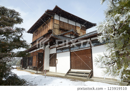 京都市中京區本丸禦宿御苑雪之二條城 京都市中京區本丸禦宿御苑雪之二條城 123919510