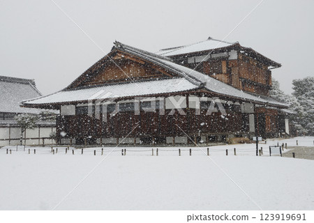 Snowy Nijo Castle, Honmaru Gotsunegoten, Nakagyo Ward, Kyoto City 123919691