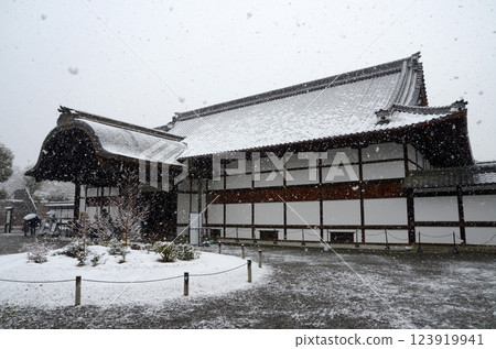 京都市中京區雪景二條城本丸禦殿 123919941