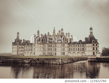 Image of an old European castle: Chambord Castle Image of an old European castle: Chambord Castle 123922760