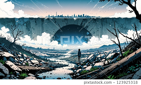 大地的淚水與希望 123925318