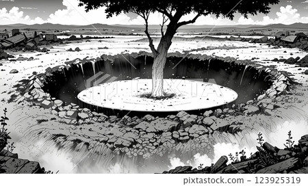 Tears and Hope of the Earth 123925319