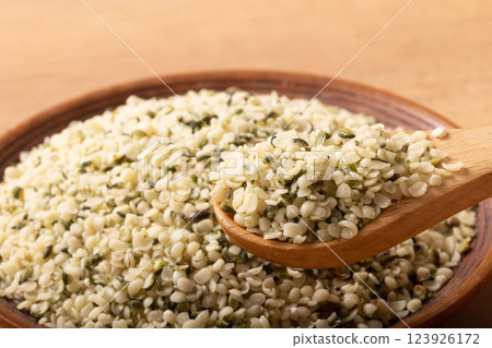Hemp seed 123926172