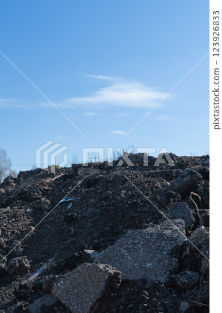 瀝青碎石 123926833