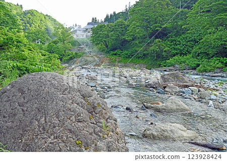 Kiriaki Onsen Kawara no Yu, Kiriaki Onsen, Akiyamago 123928424