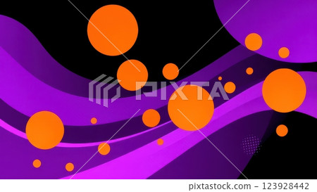 purple and yellow lights are shining brightly on a black background purple and yellow lights are shining brightly on a black background 123928442