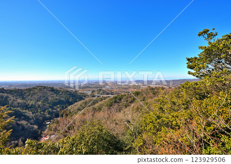View from Iwasuyama Observatory, Seto City, Aichi Prefecture 123929506