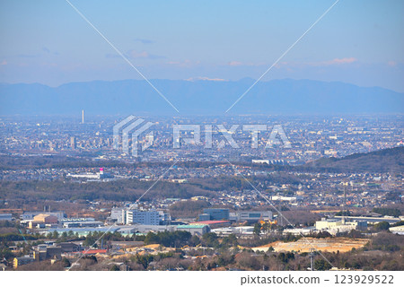 View from Iwasuyama Observatory, Seto City, Aichi Prefecture View from Iwasuyama Observatory, Seto City, Aichi Prefecture 123929522