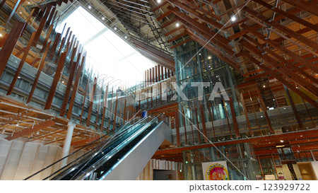Toyama City Glass Art Museum Toyama City Glass Art Museum 123929722
