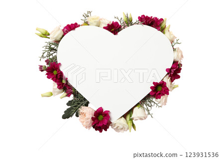 PNG, March 8. Frame of flowers, with space for text, isolated on white background. PNG, March 8. Frame of flowers, with space for text, isolated on white background. 123931536