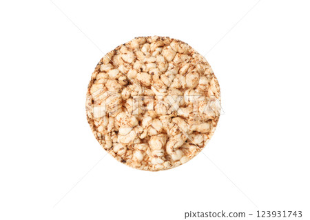 PNG, diet rice bread, isolated on white background. 123931743