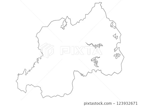 盧安達空白地圖 盧安達空白地圖 123932671