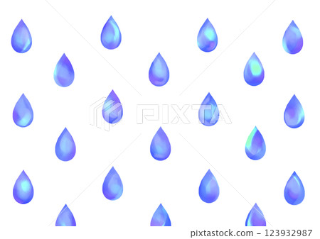 水彩風格水滴背景素材 水彩風格水滴背景素材 123932987