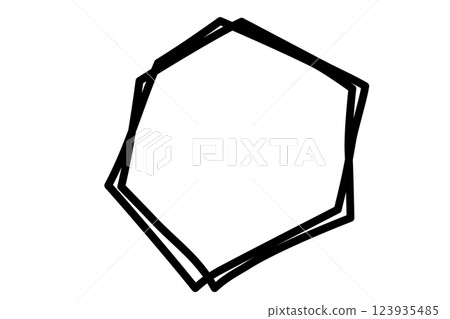 Handwritten speech bubble frame 11 Handwritten speech bubble frame 11 123935485