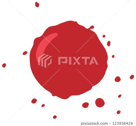 Red Wine Splash Vector Illustration Red Wine Splash Vector Illustration 123936429