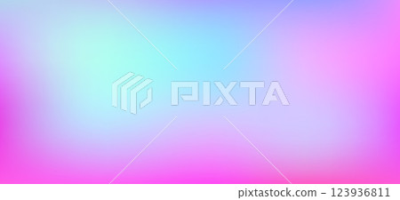 Gradient Teal Background. For Futuristic Ad, Booklets. Vector Illustration. 123936811