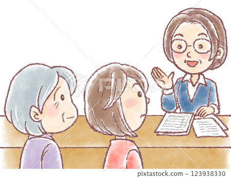 地區綜合中心諮商_護理諮詢_女性諮商師、老年婦女和中年女兒 地區綜合中心諮商_護理諮詢_女性諮商師、老年婦女和中年女兒 123938330