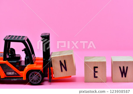 NEW Blocks and Forklifts 123938587