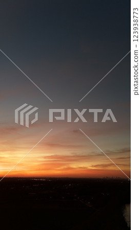 A wonderful evening by the river, sunset. A wonderful evening by the river, sunset. 123938773