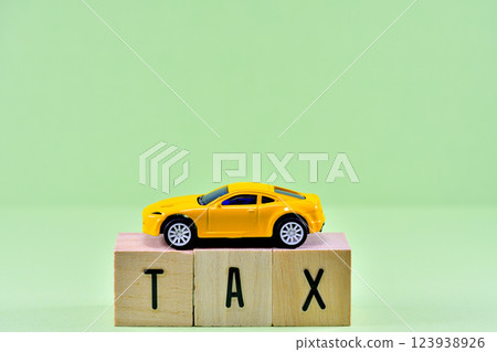汽車稅圖片 123938926