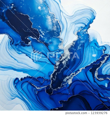 abstract background with colorful oil painted 123939276