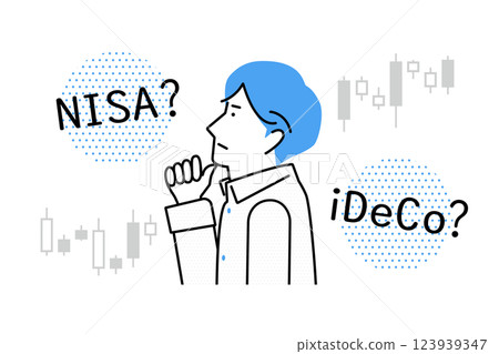 一名男子對 Nisa 和 Ideco 提出疑問的插圖 123939347