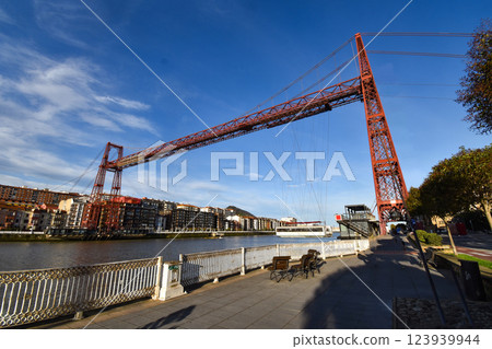 畢爾巴鄂的世界遺產維斯卡亞橋 畢爾巴鄂的世界遺產維斯卡亞橋 123939944