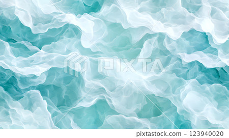 Tranquil soft water texture with flowing pastel patterns and gradients 123940020