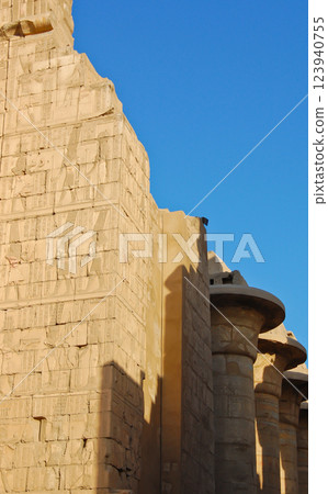 The great temple of Karnak in Luxor, Egypt The great temple of Karnak in Luxor, Egypt 123940755