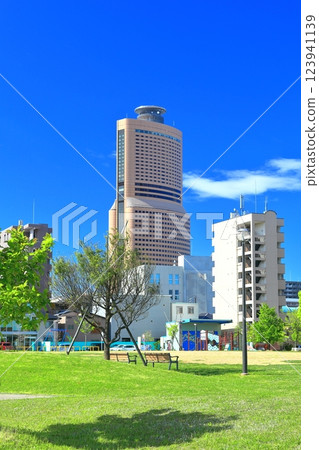 【靜岡縣】晴天的濱松Act Tower 【靜岡縣】晴天的濱松Act Tower 123941139