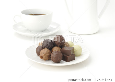 Assorted chocolate Assorted chocolate 123941864
