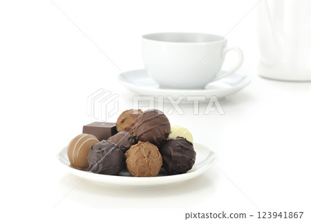Assorted chocolate Assorted chocolate 123941867