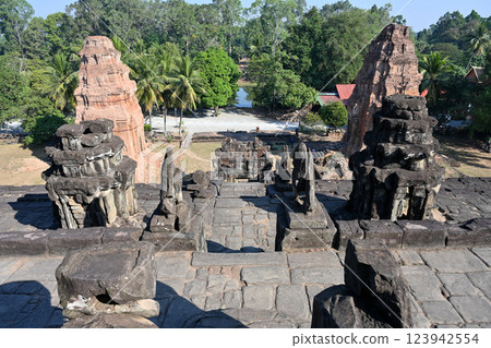 柬埔寨吳哥窟羅洛遺址和巴孔寺 123942554