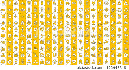 Eco environment icons set in comic style. Ecology cartoon vector illustration on white isolated background. Bio emblem splash effect sign business concept. Eco environment icons set in comic style. Ecology cartoon vector illustration on white isolated background. Bio emblem splash effect sign business concept. 123942848