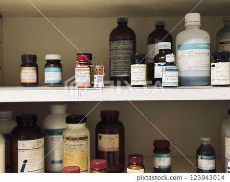 Chemical bottles 123943014