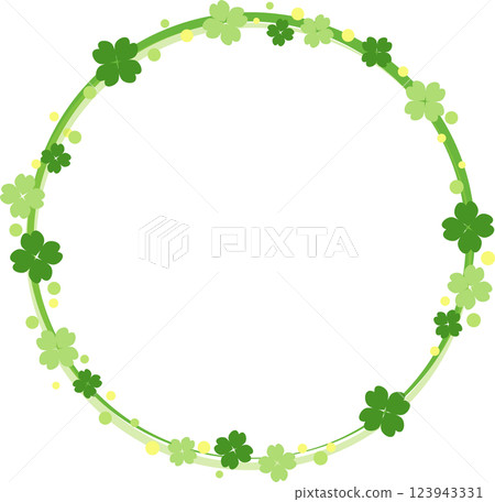 Clover frame 123943331